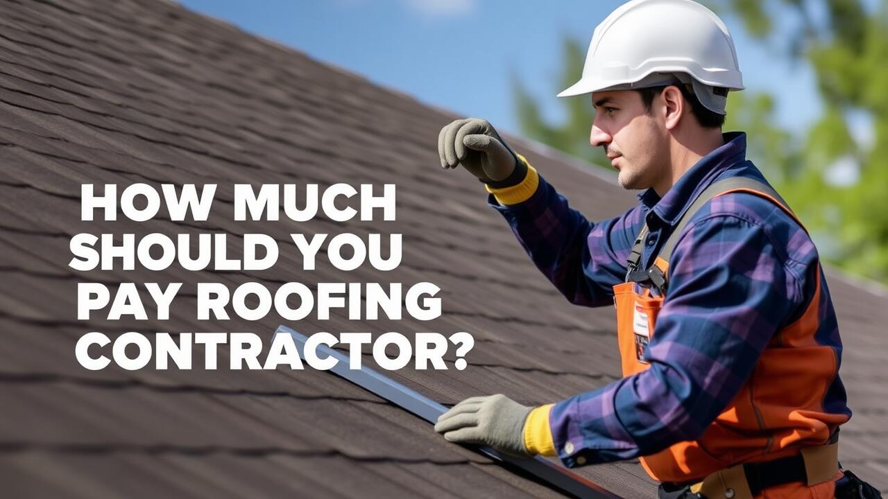 How much should you pay roofing contractor?