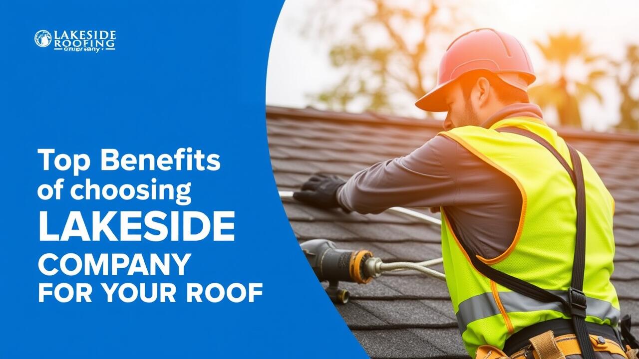 Round Up: Top Benefits of Choosing Lakeside Roofing Company for Your Roof