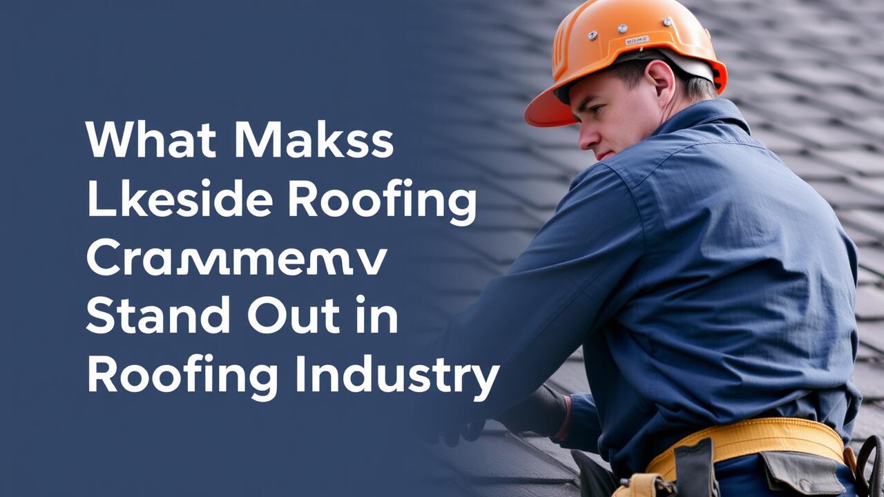 What Makes Lakeside Roofing Company Stand Out in the Roofing Industry