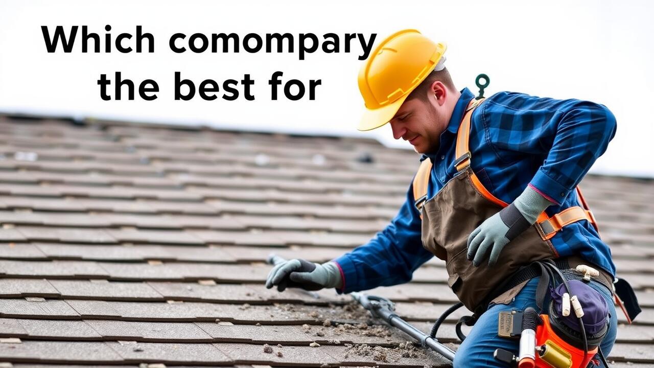 Which company is the best for roofing?